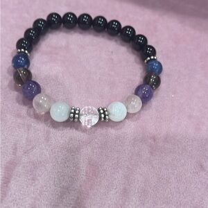 Elegant Multicolor Beaded Gemstone Bracelet